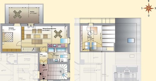 GR DG WE6_Loschwitzer - 2.5 Zimmer Etagenwohnung zur Miete in Dresden