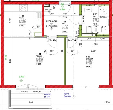 Großenhainer 159, 3. OG mitte - 2 Zimmer Etagenwohnung zur Miete in Dresden