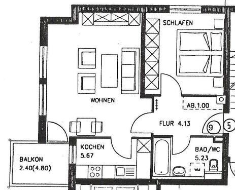 Friedewalder 9 WE 9 - Etagenwohnung mit 52,16 m² in Dresden zur Miete