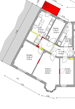 413-GP-05 2.Obergeschoss_15 - 4 Zimmer Etagenwohnung zur Miete in Radeberg