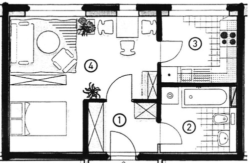 Siebeking 14, WE 8 - 1 Zimmer Etagenwohnung zur Miete in Dresden