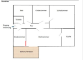 Grundriß - 4-Zimmer-Wohnung in Kleinzschachwitz