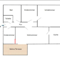 4-Zimmer-Wohnung in Kleinzschachwitz - Dresden