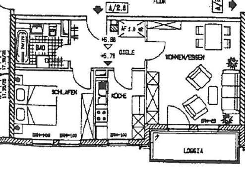 2-Zimmer-2. Og - 2 Zimmer Etagenwohnung zur Miete in Dresden