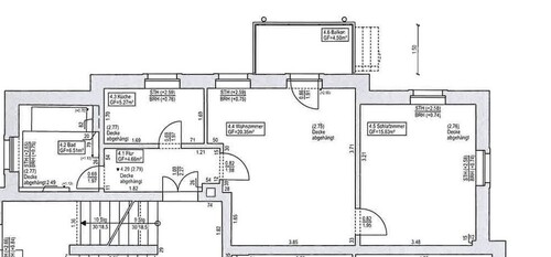 1. OG links - 2 Zimmer Etagenwohnung zur Miete in Dresden