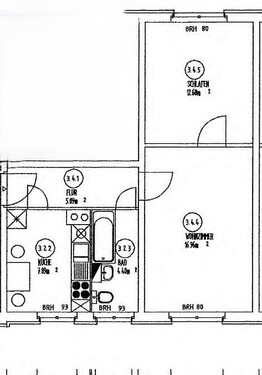 Mathilden 19, 4. OG rechts - 2 Zimmer Etagenwohnung zur Miete in Dresden
