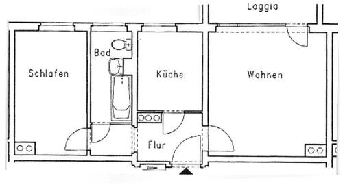 Winterberg 31 - 2 Zimmer Etagenwohnung zur Miete in Dresden