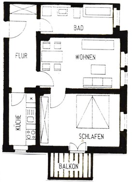 Clara 5, 8 - 2 Zimmer Etagenwohnung zur Miete in Dresden