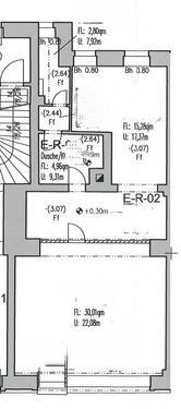 Grundriß EG rechts - 2 Zimmer Etagenwohnung zur Miete in Dresden