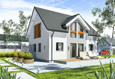 Eineinhalbgeschossige Häuser