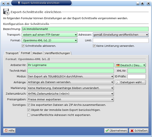 Softwarepartner_OpenEstate - openestate, screen.