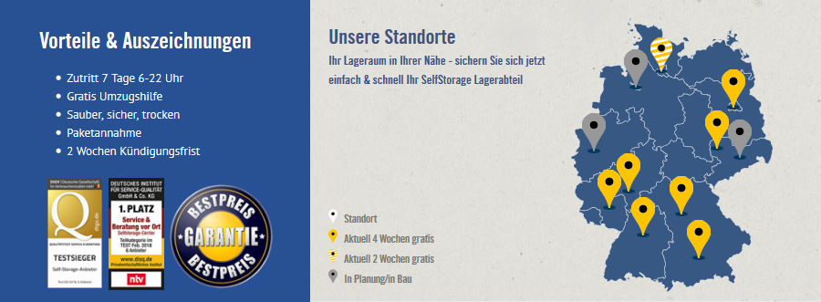 MyPlace - Selfstorage: Mein Platz für mehr Platz! Bild