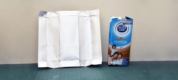 Tipp: Do It Yourself Tetrabox Lampe - Lampen für das Eigenheim oder die Wohnung - diy Lampe.